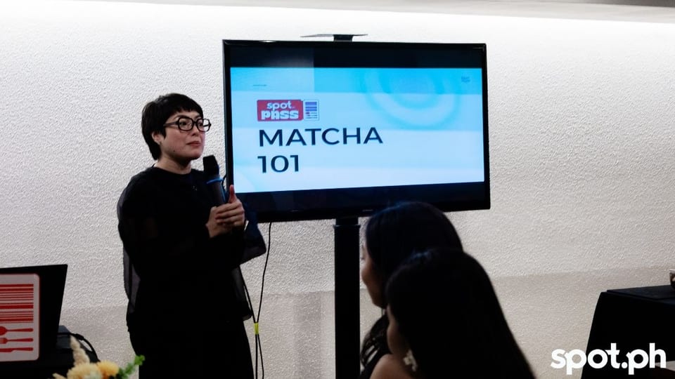 Jacque started the Matcha 101 workshop with a backgrounder on matcha.